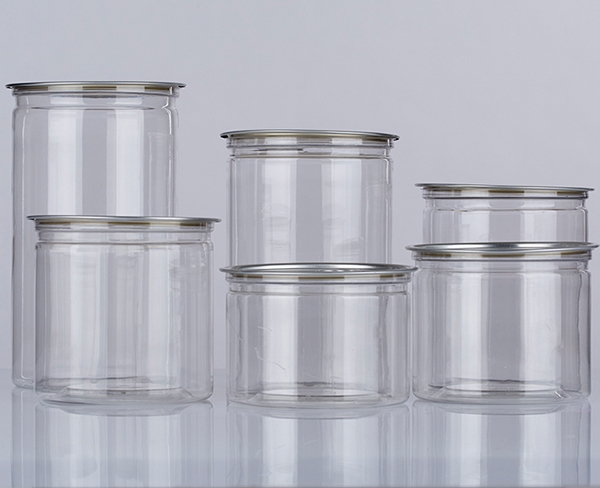 易拉罐塑料瓶透明食品密封罐塑料罐子零食罐醬類包裝瓶藥材