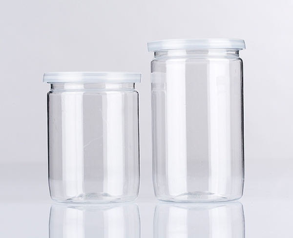 易拉罐塑料瓶透明食品密封罐塑料罐子零食罐醬類包裝瓶藥材